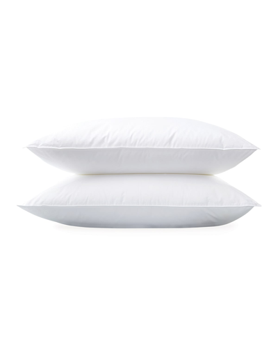 Matouk Libero Firm Down Alternative Pillow, King In White