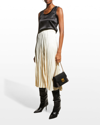 Lafayette 148 Reversible Perla Tank In Black