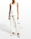 Lafayette 148 Reversible Perla Tank In Cloud