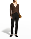 LAFAYETTE 148 BLEECKER SLIM-LEG PANTS