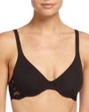 La Perla Souple Lace-wing Underwire Bra In Black