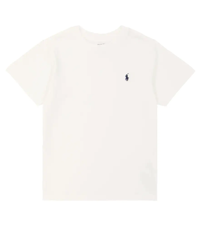 POLO RALPH LAUREN LOGO COTTON JERSEY T-SHIRT
