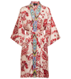 ETRO FLORAL SILK TWILL dressing gown