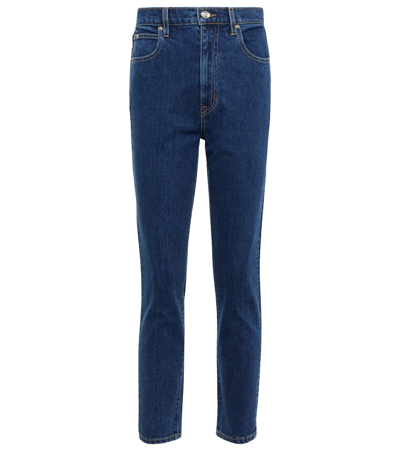 SLVRLAKE BEATNIK HIGH-RISE CROPPED SLIM JEANS
