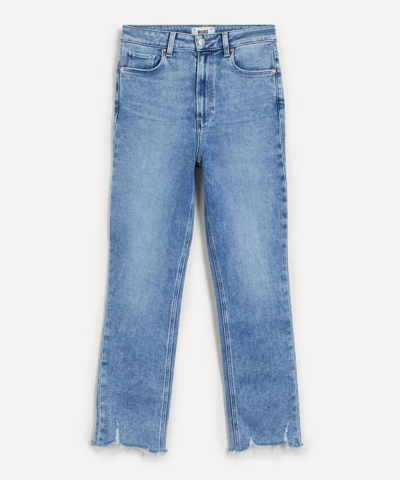 Paige Cindy High-rise Cropped Jeans In Walkabout