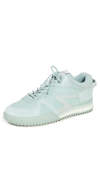 Rag & Bone Retro Runner Shell, Scuba And Suede Sneakers In Sage