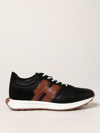 HOGAN H601 HOGAN SNEAKERS IN LEATHER AND SUEDE,357648002