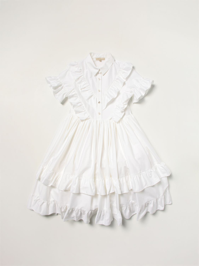 Elie Saab Dress  Kids Color White In Bianco