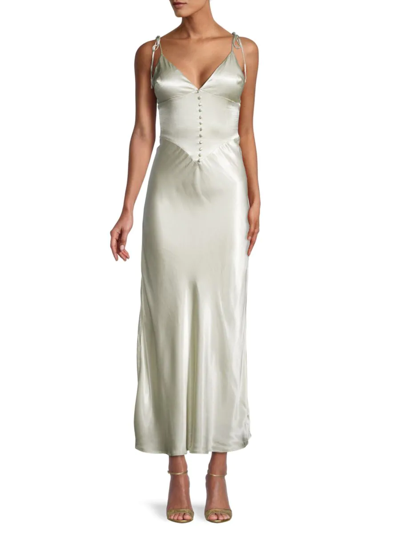Bardot Women's Zelda Sleeveless Slip Dress In Pistachio