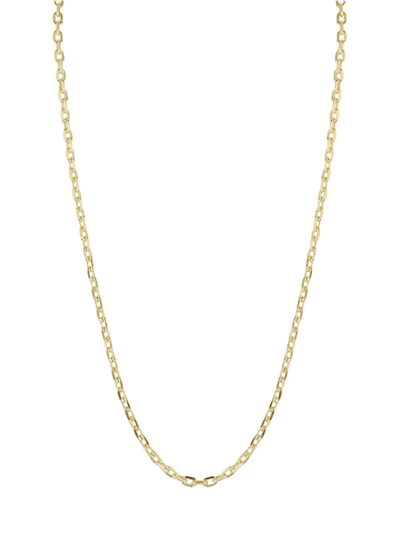 Chloe & Madison Women's 18k Goldplated Sterling Silver Chain Necklace/18"