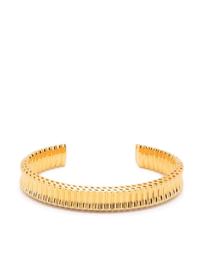 Missoma Frill Cuff Bracelet 18ct Gold Plated