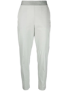 LE TRICOT PERUGIA CONTRAST-WAIST TAPERED TROUSERS