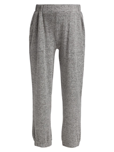 Nom Maternity Heart On My Pocket Sweatpants In Gray
