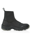 A-cold-wall* Nc.1 Dirt Moc Leather High-tops In Black
