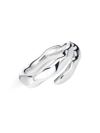 IPPOLITA WOMEN'S CLASSICO SQUIGGLE SILVER BYPASS RING