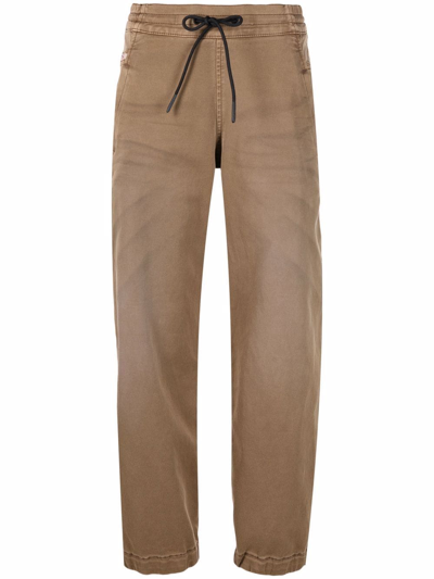 Diesel Logo-patch Denim Jeans In Nude