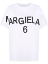 MM6 MAISON MARGIELA LOGO-PRINT SHORT-SLEEVED T-SHIRT