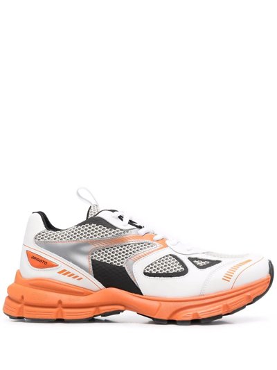 Axel Arigato Marathon Runner Leather And Mesh Sneakers In White