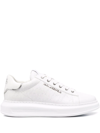 Karl Lagerfeld Kapri Monogram-print Sneakers In White