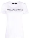 KARL LAGERFELD LOGO-PRINTED T-SHIRT