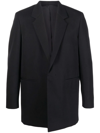 JIL SANDER NOTCHED-LAPELS SINGLE-BREASTED BLAZER