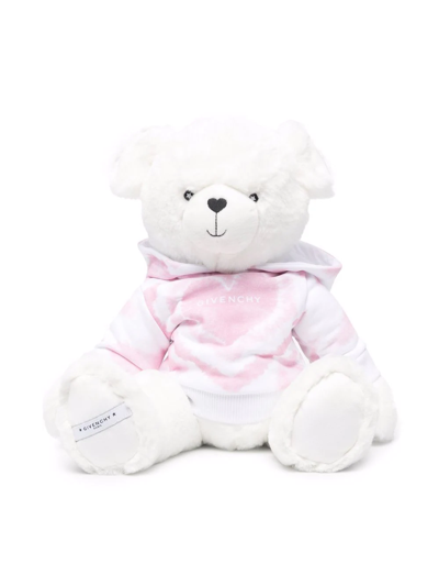 Givenchy Kids' Logo-print Teddy Bear In White