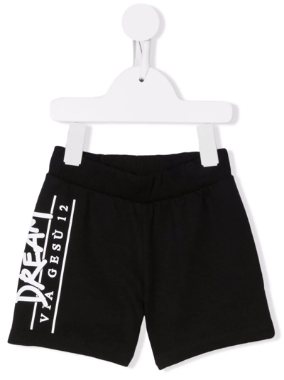 Versace Baby Black Dream Logo Shorts