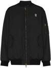 Raf Simons Black Smiley Edition Bomber Jacket In Black