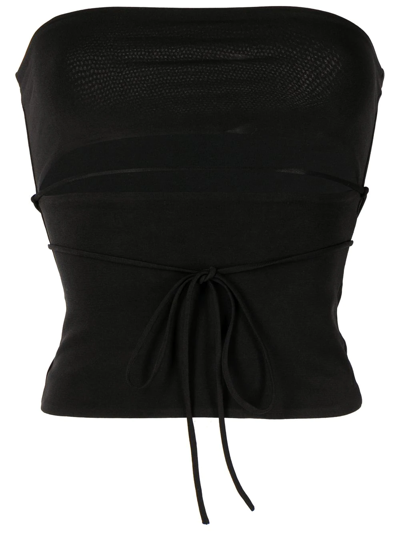 Aya Muse Volterra Tube Top In Black