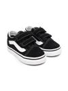 Vans Old Skool Touch-strap Low-top Sneakers In Black