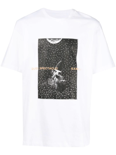 Oamc White Orbital T-shirt