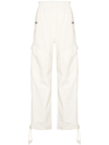 Dion Lee Wide-leg Cargo Trousers In Neutrals