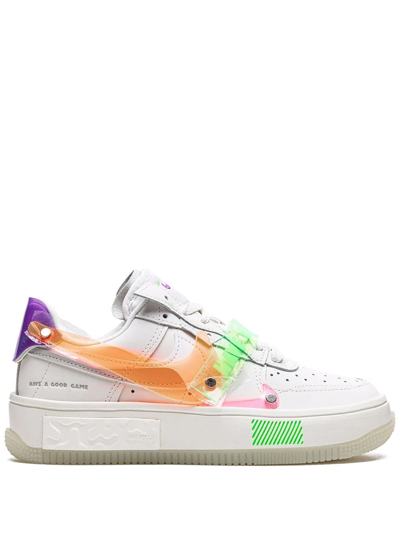 Nike Air Force 1 Fontanka "have A Good Game" Sneakers In White