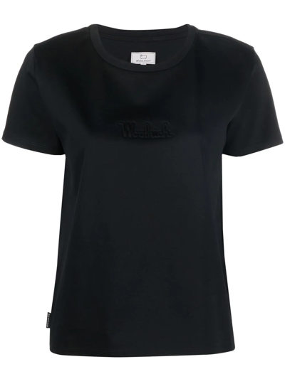Woolrich Womens Black Other Materials T-shirt