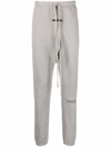 Essentials Logo-print Track Pants In Grey