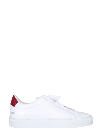 Common Projects Achilles Retro Low Trainer In White