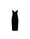 DSQUARED2 DSQUARED2 WOMEN'S BLACK OTHER MATERIALS DRESS,S72CV0300S17959900 S