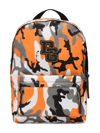 Dolce & Gabbana Camouflage Print Backpack In Black