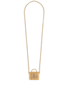 DOLCE & GABBANA CRYSTAL-EMBELLISHED CHAIN NECKLACE