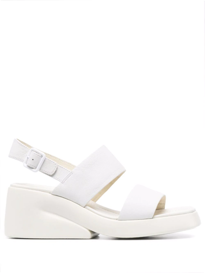 Camper Kaah Sandals In White Natural