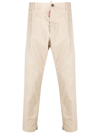 DSQUARED2 CROPPED TAPERED CHINOS