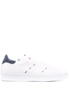 KITON LEATHER LOW-TOP SNEAKERS