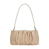 Staud Beige Convertible Bean Shoulder Bag In Shell