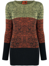 COLVILLE PANELLED CUT-OUT JUMPER