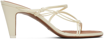 Neous Off-white Atysa Heeled Sandals In Cream