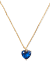 Kate Spade My Love September Heart Pendant In Sapphire