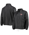 Dunbrooke Men's  Black Washington Commanders Coaches Classic Raglan Full-snap Windbreaker Jacket In Black