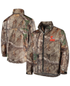 Dunbrooke Men's Realtree Camo Cleveland Browns Sportsman Waterproof Packable Full-zip Jacket In Realtree Camo