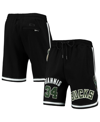 Pro Standard Giannis Antetokounmpo Black Milwaukee Bucks Player Replica Shorts In Black