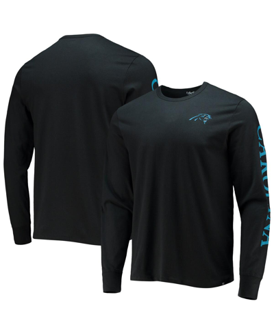 47 Brand Men's '47 Black Carolina Panthers Franklin Long Sleeve T-shirt